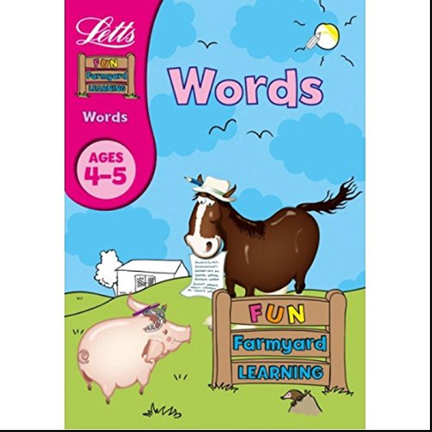 Letts Fun Farmyard Learning - Words (Age 4-5)