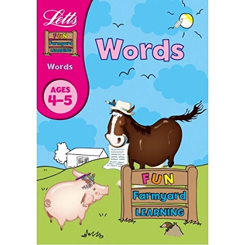 Letts Fun Farmyard Learning - Words (Age 4-5)