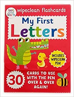Look & Learn: Wipeclean Flashcards My First Letters