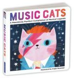 Music Cats Board Book: A Pawsitively Purrfect Compilation of Musical Legends