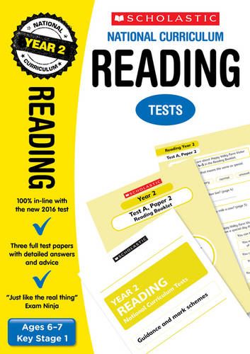 2021 SATs Practice Papers for Reading, Year 2 (Scholastic National Curriculum SATs) (National Curriculum SATs Tests)