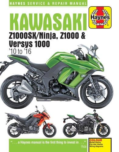 Kawasaki Z1000SX, Versys & Z1000 Service and Repair Manual 2010-2016