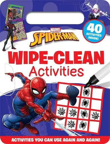 Marvel Spider-Man- Wipe Clean Activities (inc pen)