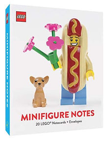 LEGO Minifigure Notes: 20 Notecards and Envelopes