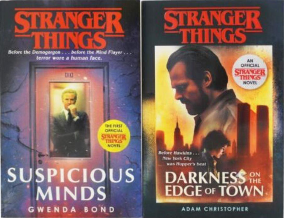 Stranger Things Series 2 Books Collection Set (Suspicious Minds, Darkness on the Edge of Town)