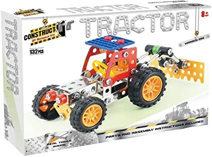 Construct It Kit - Tractor - 132 Pces