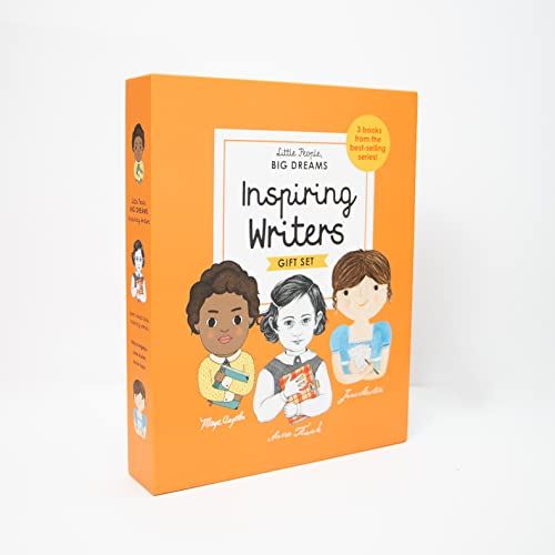 Little People, BIG DREAMS: Inspiring Writers: 3 books from the best-selling series! Maya Angelou - Anne Frank - Jane Austen: 1