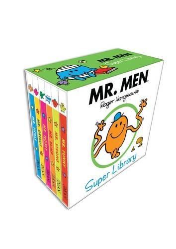 Mr Men Super Library: Nosey.Greedy.Tickle.Bump.Strong.Funny