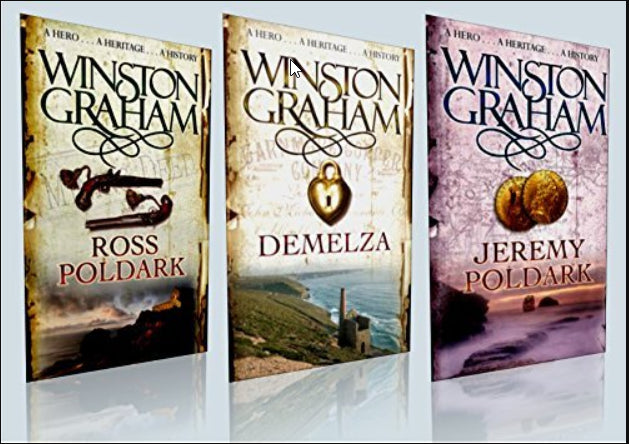 Winston Graham Collection / Box Set (Brand New, Sealed Box) * Titles included: 1) Jeremy Poldark 2) Demelza 3) Ross Poldark * RRP: £23.97