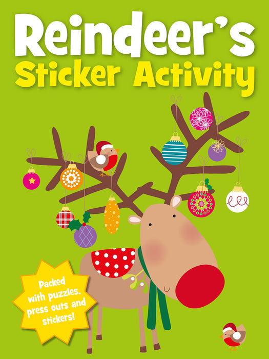 Reindeer's Sticker & Activity