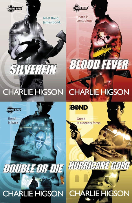 Young Bond boxset (Blood Fever, Double or Die, Hurricane Gold, Silverfin, By Royal Command)