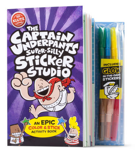 Klutz: Captain Underpants Super-Silly Sticker Studio