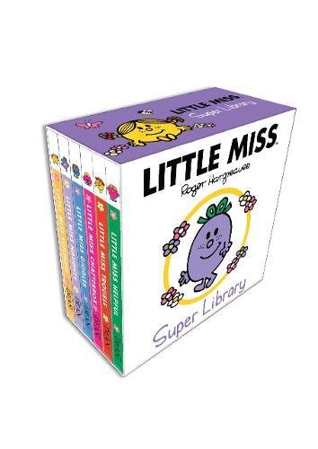 Little Miss Super Library: Helpful.Chatterbox.Giggles.Sunshine.Naughty.Trouble