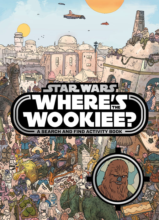 Star Wars Where's the Wookiee Colouring