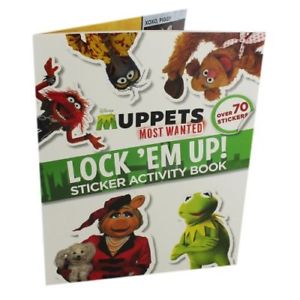 Muppets Most Wanted: Lock 'Em Up! Sticker Activity Book