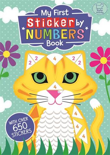 First Sticker By Numbers Book