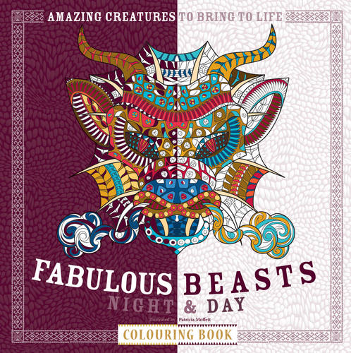 Fabulous Beasts Night & Day Colouring Book