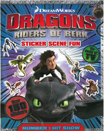 Dragons Riders of Berk: Sticker Scene Fun