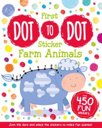 First Sticker Dot to Dot: Farm Animals