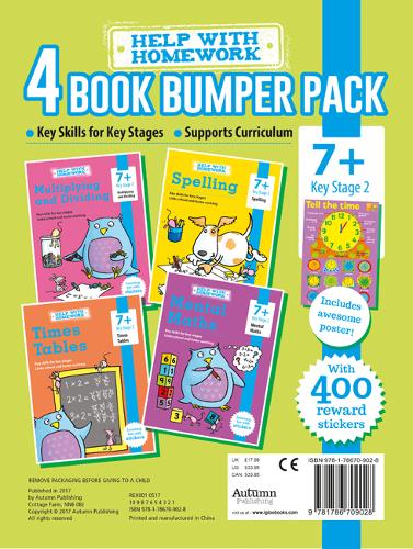 Help With Homework- 4 Book Bumper Pack 7+ Key Stage 2