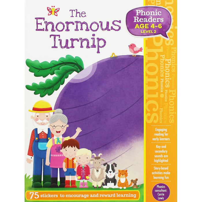 Phonic Readers: Enormous Turnip (Age 4-6 Level 2)