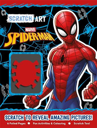Scratch Art: Marvel Spider-Man