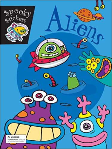 Spooky Stickers: Aliens