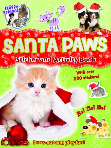 Santa Paws Sticker & Activity Book