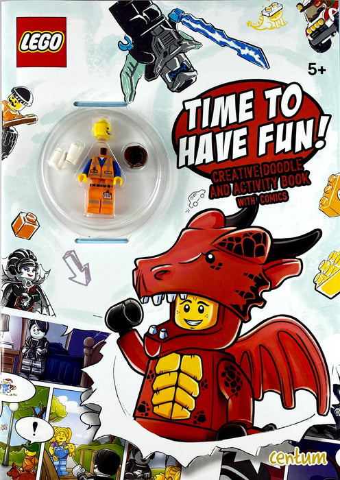 Lego Doodle & Colour Time to Have Fun! (inc toy)