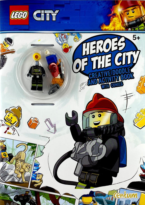 Lego City: Doodle & Colour Heroes of the City (inc toy)