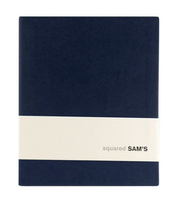 Sam's 10x15 Squared Blue Notebook