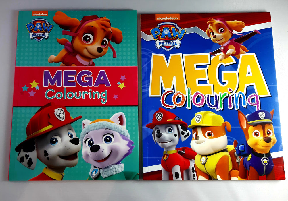 Paw Patrol- Mega Colouring box