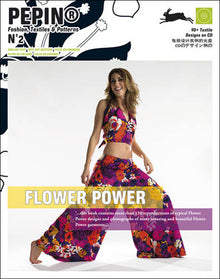 Fashion Textiles & Patterns: Flower Power (with CD)