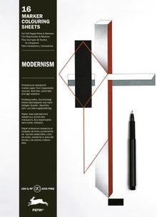 Marker Colouring Books: Modernism