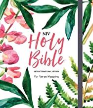 NIV Bible for Journalling and Verse-Mapping: Floral