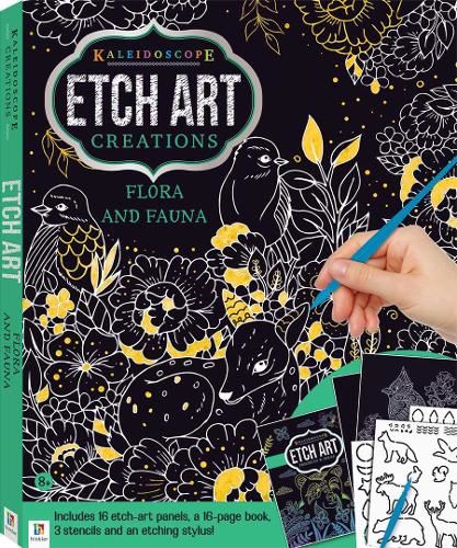 Kaleidoscope Etch Art Creations: Flora & Fauna