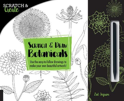 Scratch & Create: Scratch & Draw Botanicals