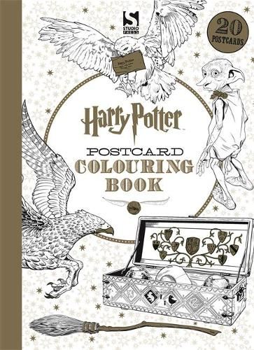 Harry Potter Postcard Colouring Book 1