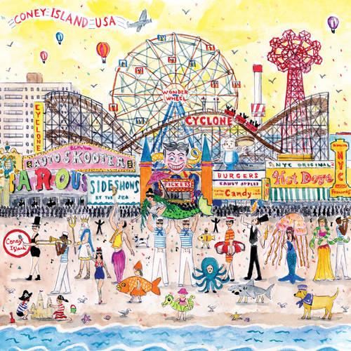 Michael Storrings Summer at the Amusement Park 500 Pc Puzzle
