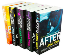 The Complete After Series Collection 5 Books Box Set by Anna Todd (After Ever Happy, After, After We Collided, After We Fell, Before)