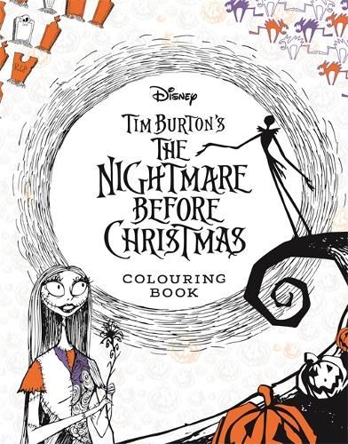 Disney Tim Burton's The Nightmare Before Christmas Colouring Book ...