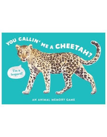 You Callin' Me a Cheetah? Psst! I'm a Leopard!