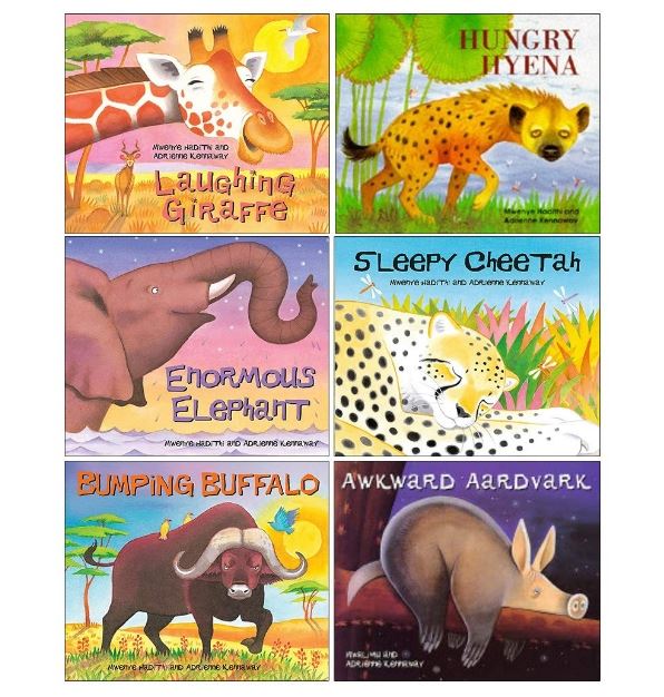 African Animal Tales Collection 6 Books Set By Mwenye Hadithi (Laughin ...