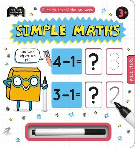 Help With Homework: Simple Maths (wipe clean) 3+
