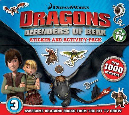 Dragons Defenders of Berk: Sticker & Activity Pack