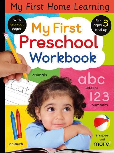 My First Home Learning: My First Preschool Workbook