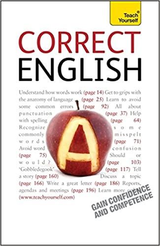 Correct English: Teach Yourself