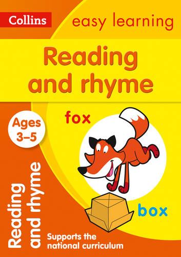 Reading and Rhyme Ages 3-5: Ideal for home learning (Collins Easy Learning Preschool)