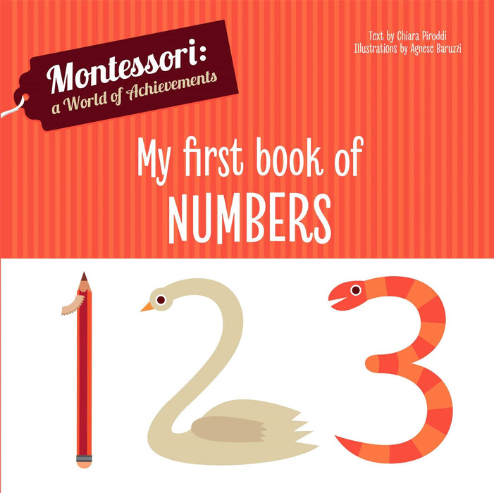 Montessori Board Book. Numbers