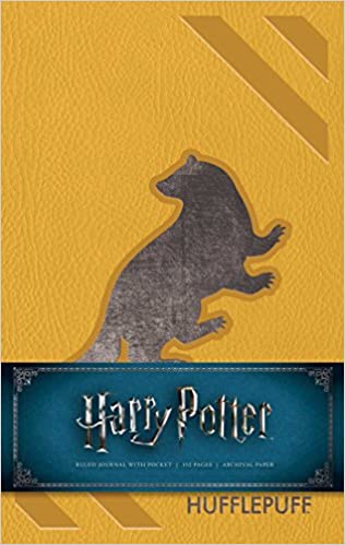 Harry Potter: Hufflepuff Hardcover Ruled Journal